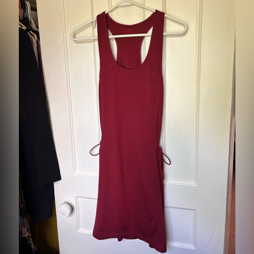 Outdoor Voices Red Jersey Dress